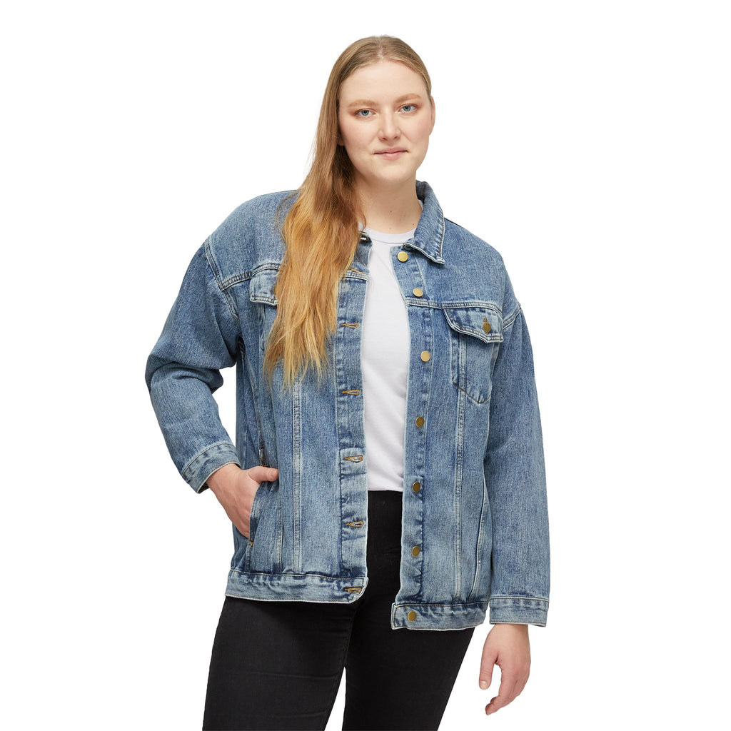 Retro Pinup "Rainy Day in July" Denim Jacket