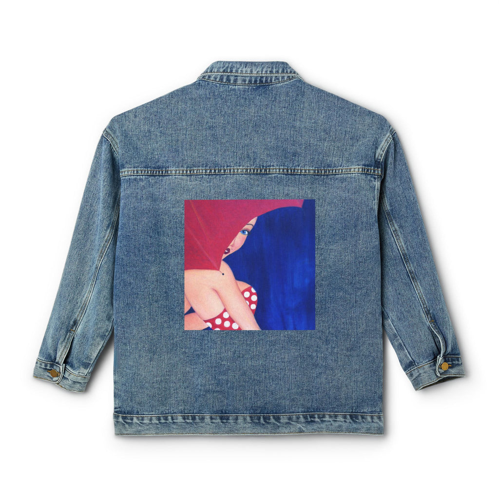 Retro Pinup "Rainy Day in July" Denim Jacket