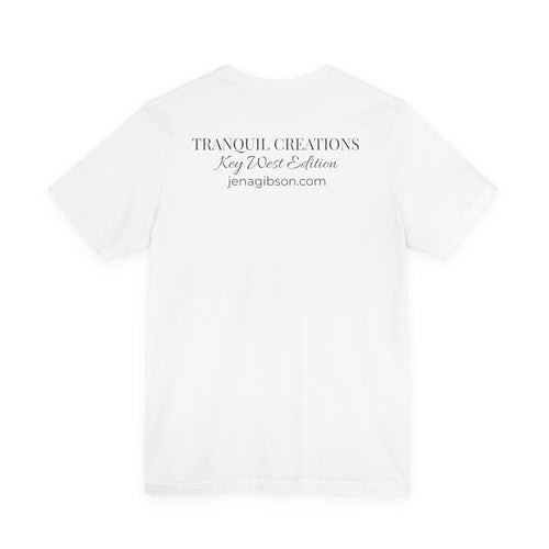 Afrocentric Art Portrait Tee — 'Tranquil Creations' Graphic T-Shirt