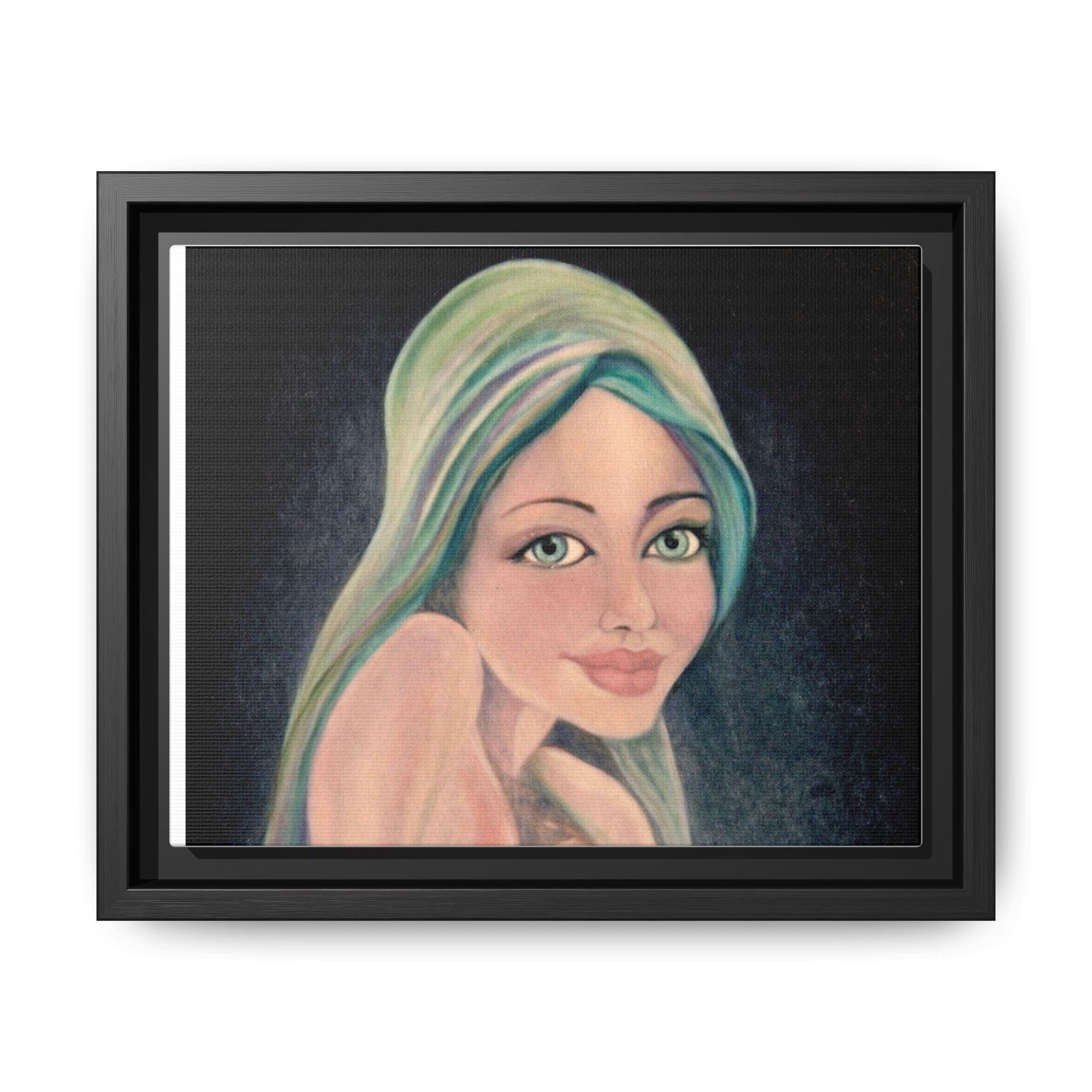 Matte Canvas, Framed (Multi-color)