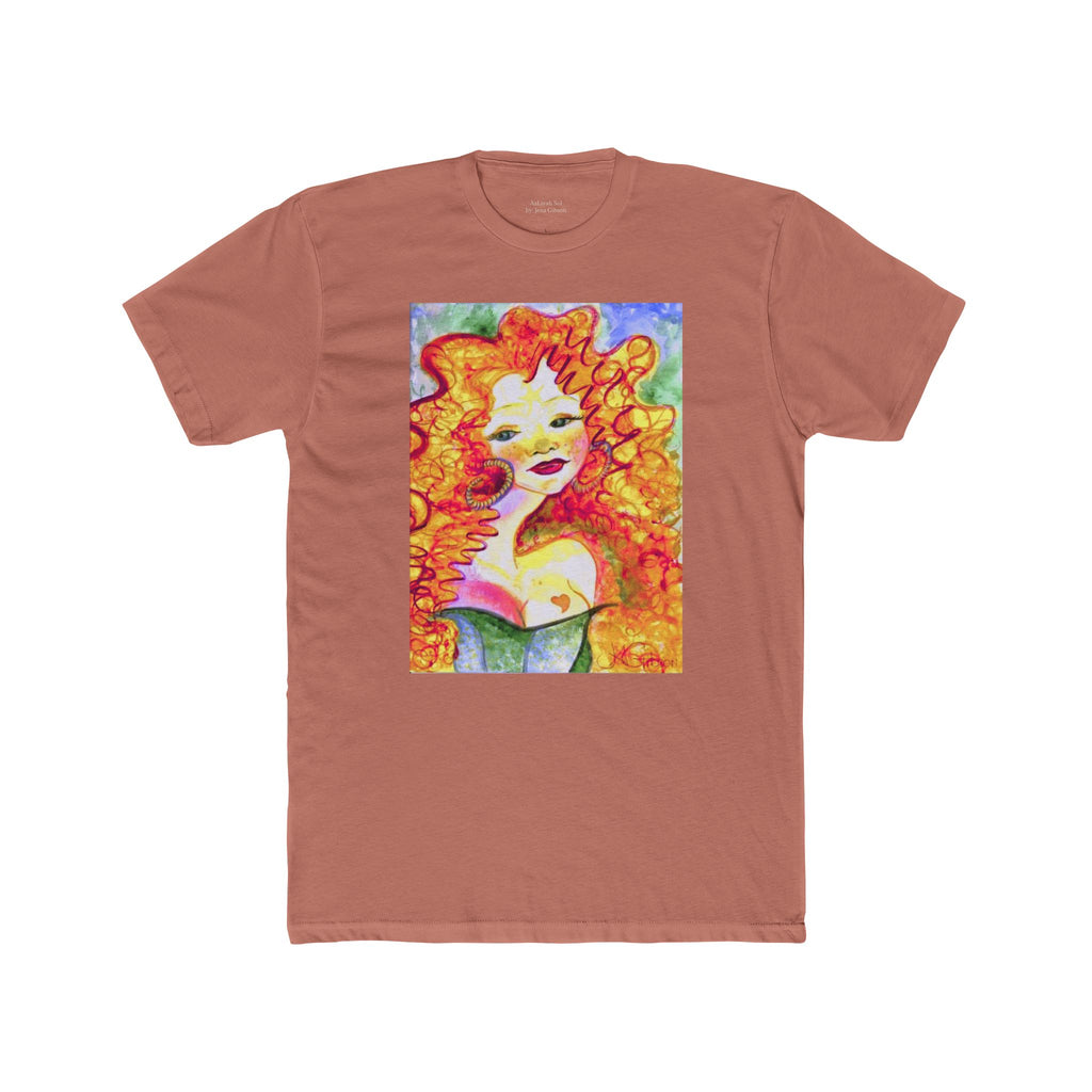 Pieces Goddess Watercolor Tee - Florida Keys Art by Jena Gibson