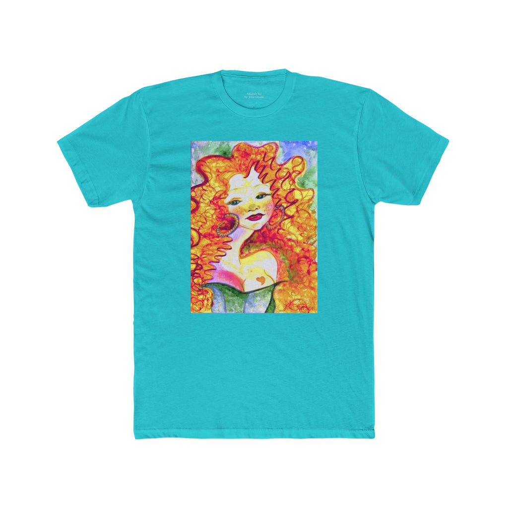 Pieces Goddess Watercolor Tee - Florida Keys Art by Jena Gibson